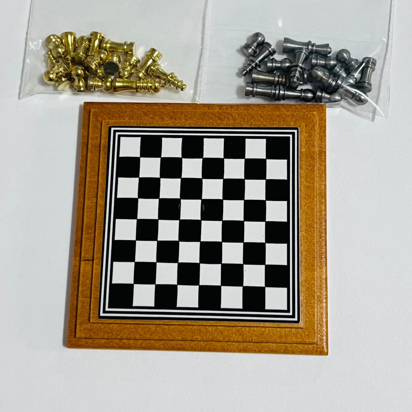 Chess Set - 1/12 Scale Dollhouse Miniature