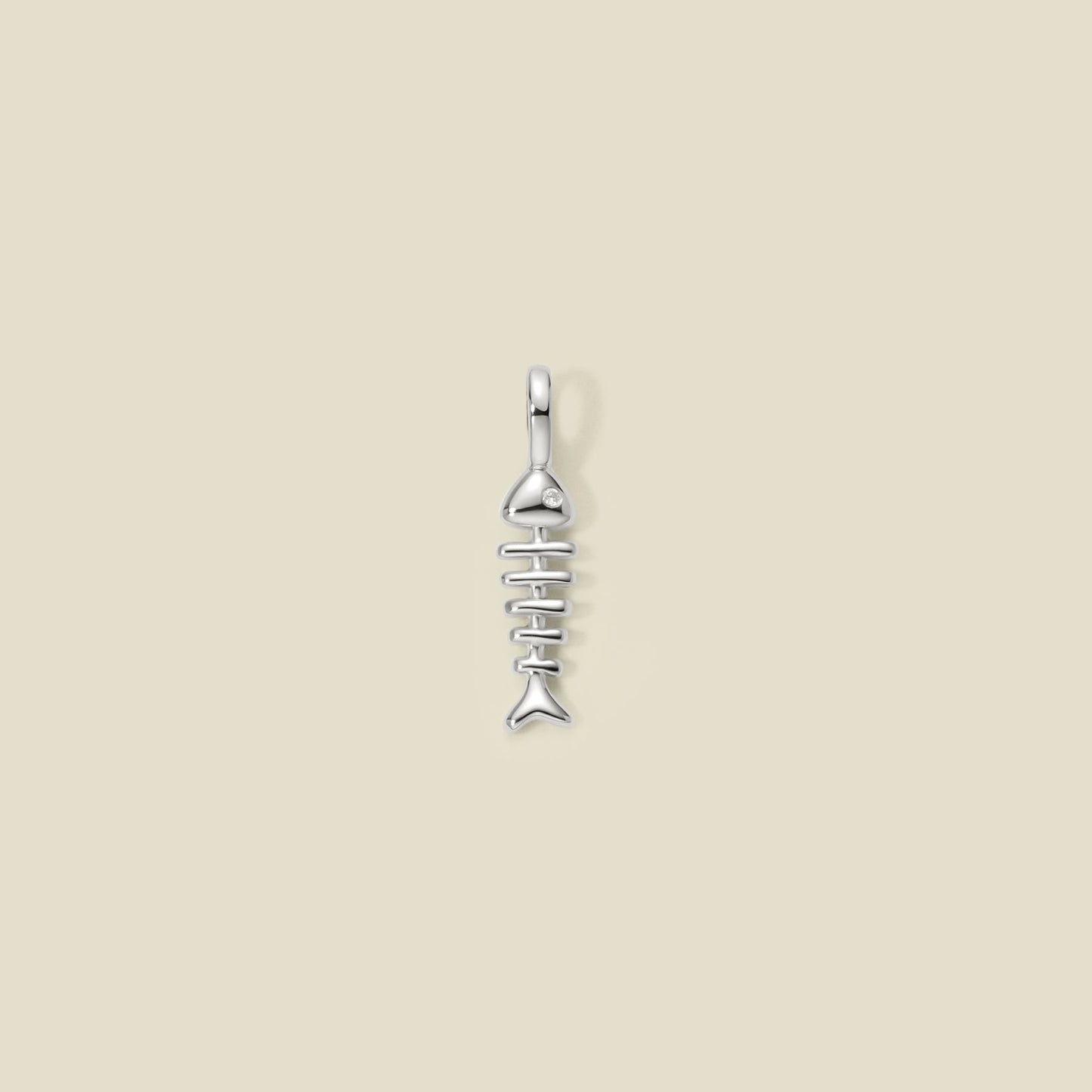 Fishbone Charm | Final Sale
