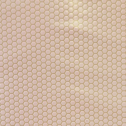 Flooring - Pink Hexagon Tiles - 1/24th Scale Dollhouse Miniature