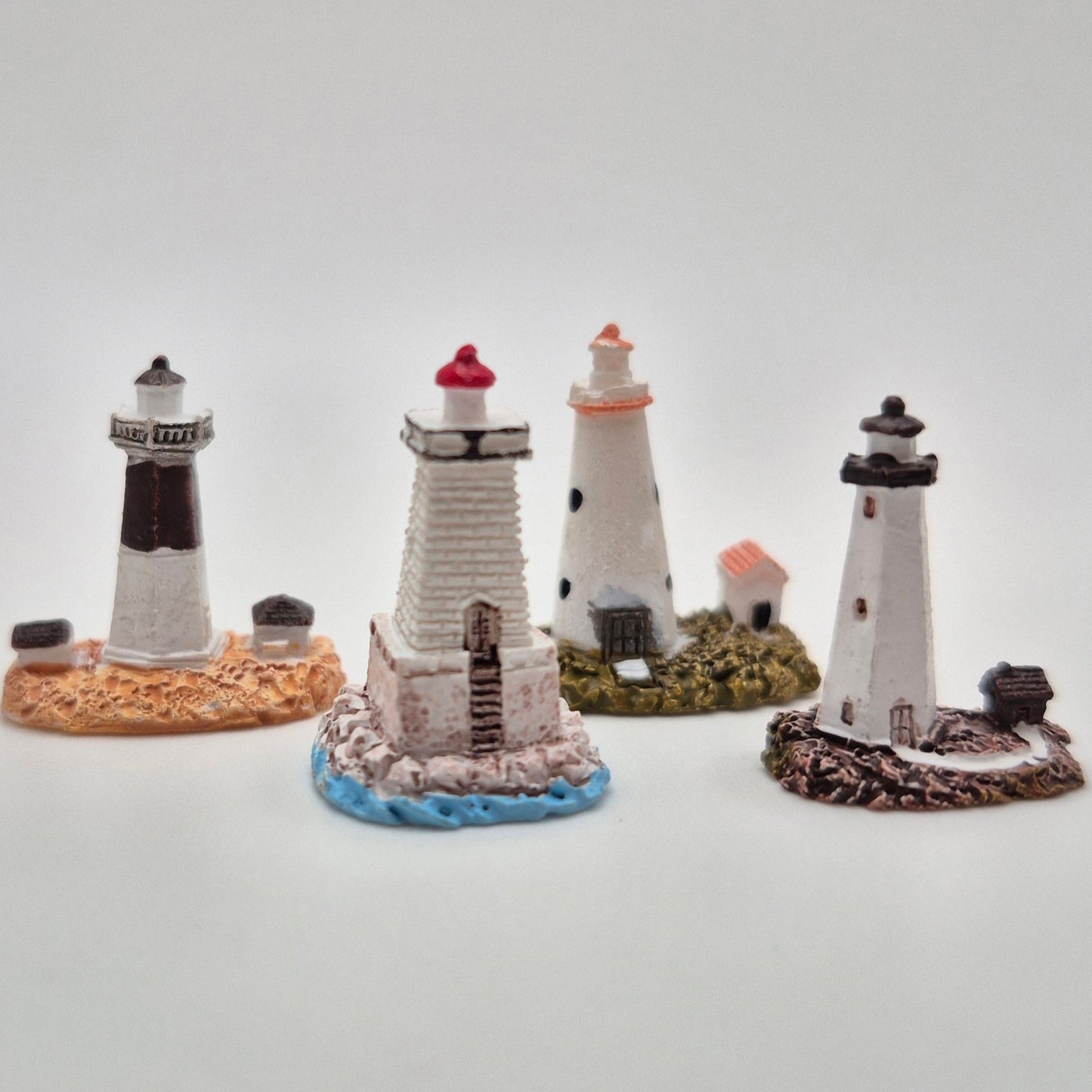 Miniature Lighthouse for Decor - 1/12 Scale Dollhouse Miniature
