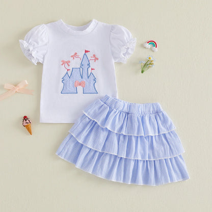 PRINCESS CASTLE Layered Skirt Outfit