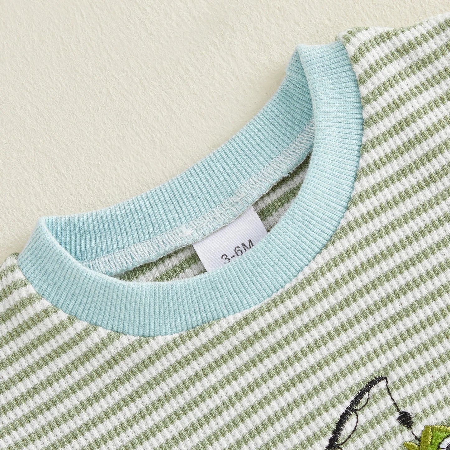 LET'S GO FISHING Striped Onesie