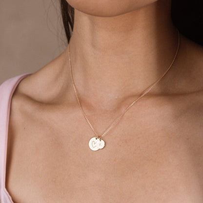 Big & Little Disc Necklace