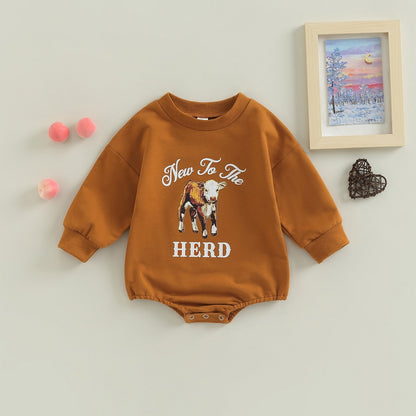 FARM BABY Long-Sleeve Onesie