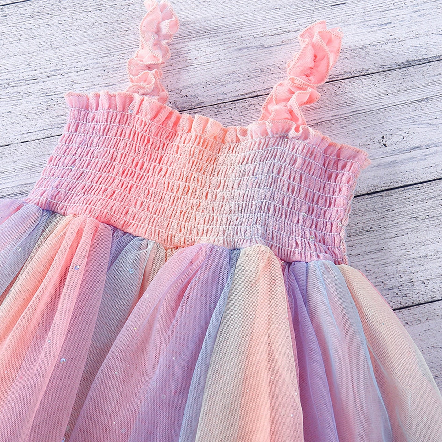 FAIRY Rainbow Tutu Dress