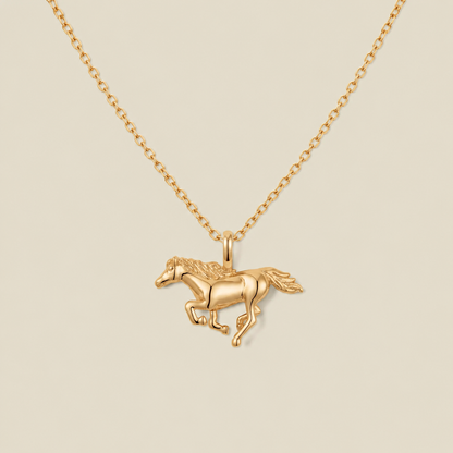 Fire Horse Necklace