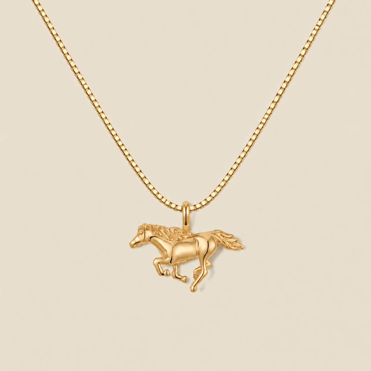 Fire Horse Necklace