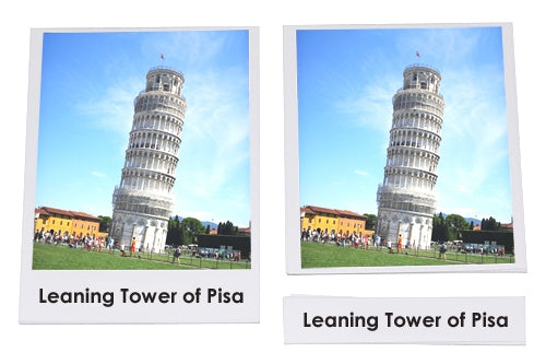 Famous Landmarks 3-Part Cards
