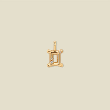 Gemini Zodiac Charm | Final Sale