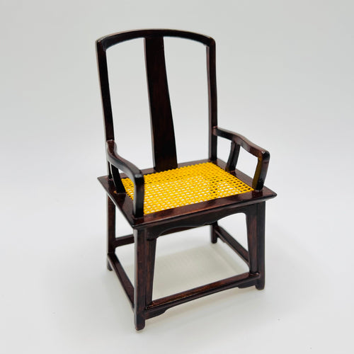 Franklin Mint - Chinese Chair - 1/12 Scale Dollhouse Miniature