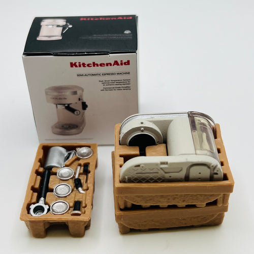 Semi-Automatic Espresso Machine in Box - 1/12 Scale Dollhouse Miniature