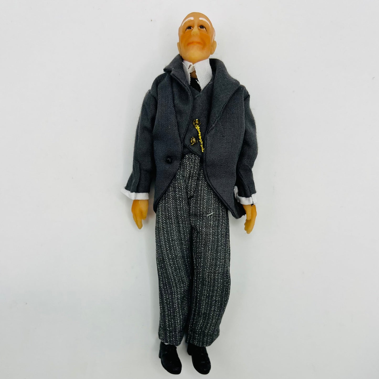 Distinguished Gentleman Doll - Posable Arms/Legs - 1/12 Scale Dollhouse Miniature