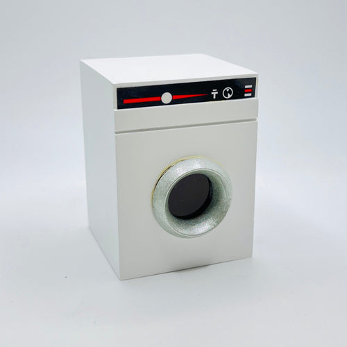 Modern Dryer - White - 1/12 Scale Dollhouse Miniature