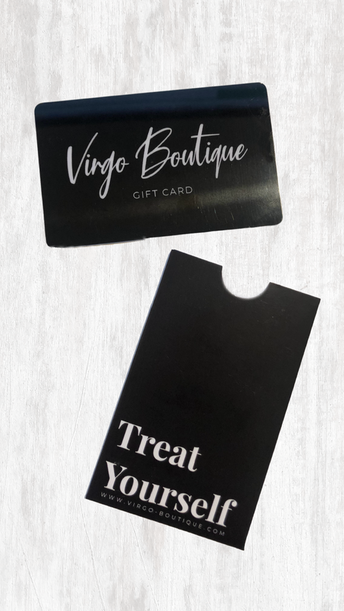 Physical Gift Card Black