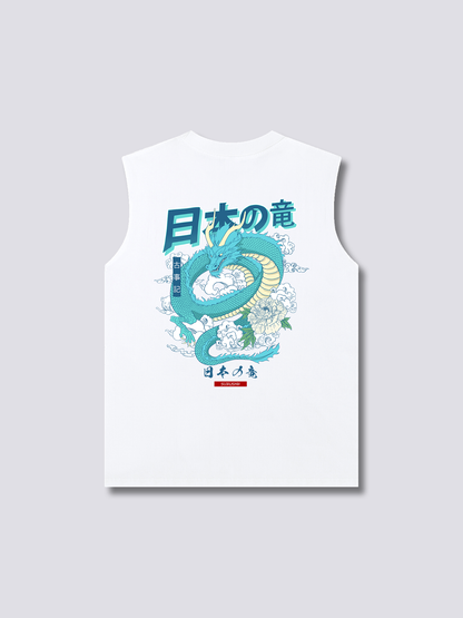Japanese Dragon Tank Top
