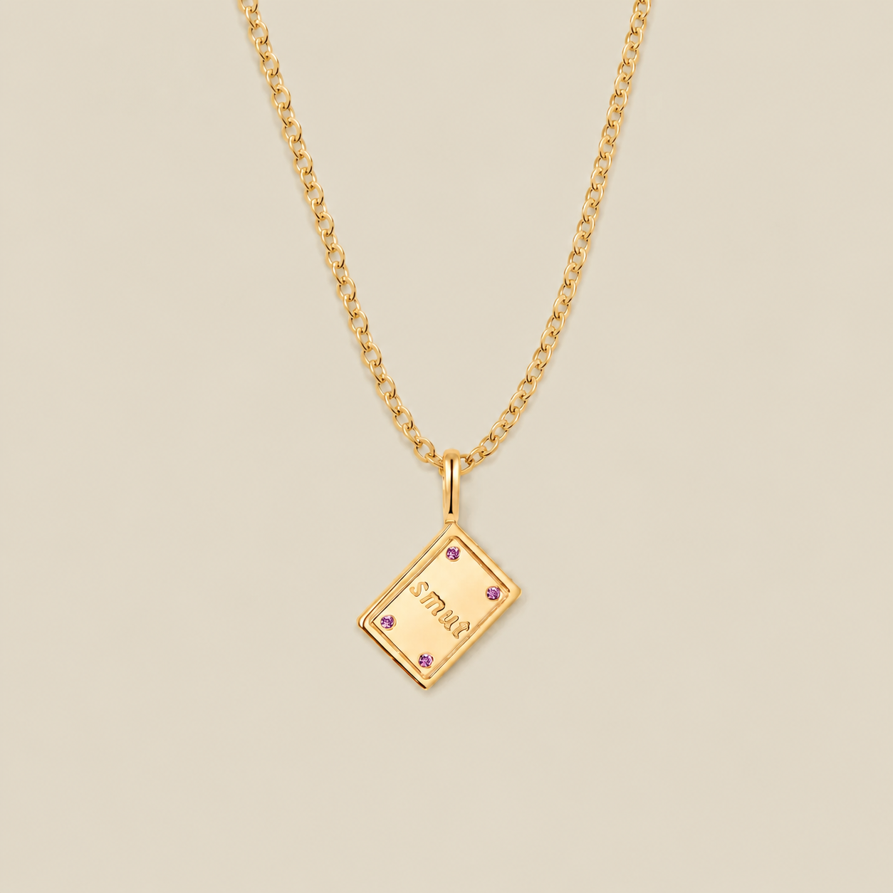 Naughty Book Necklace