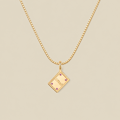 Naughty Book Necklace