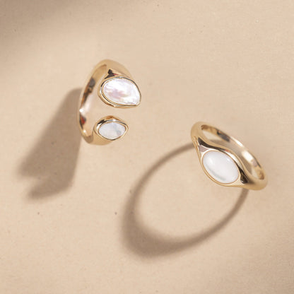 Baroque Pearl Statement Ring