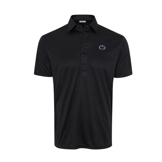 Penn State Semi-Spread Collar Polo Black