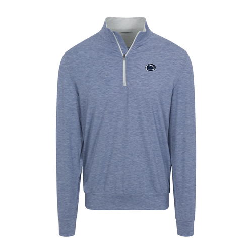 Penn State Velocity Performance Quarter Zip Dark Steel Blue