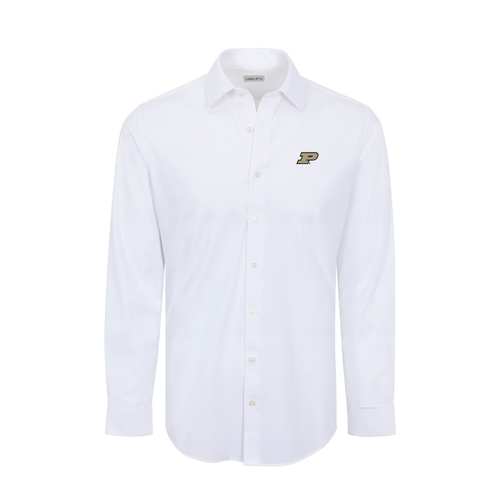 Purdue Apex Performance Dress Shirt White