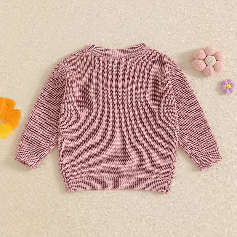 FLOWERS Knitted Sweater
