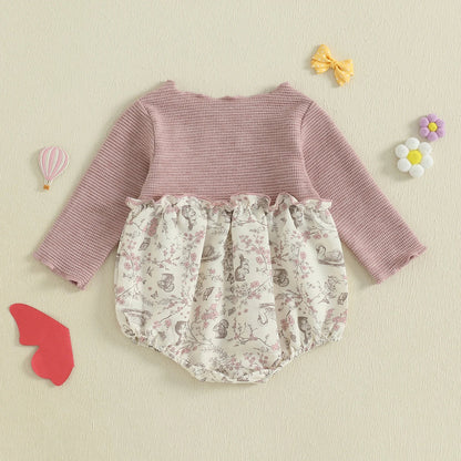 SPRING Kitted Top Romper