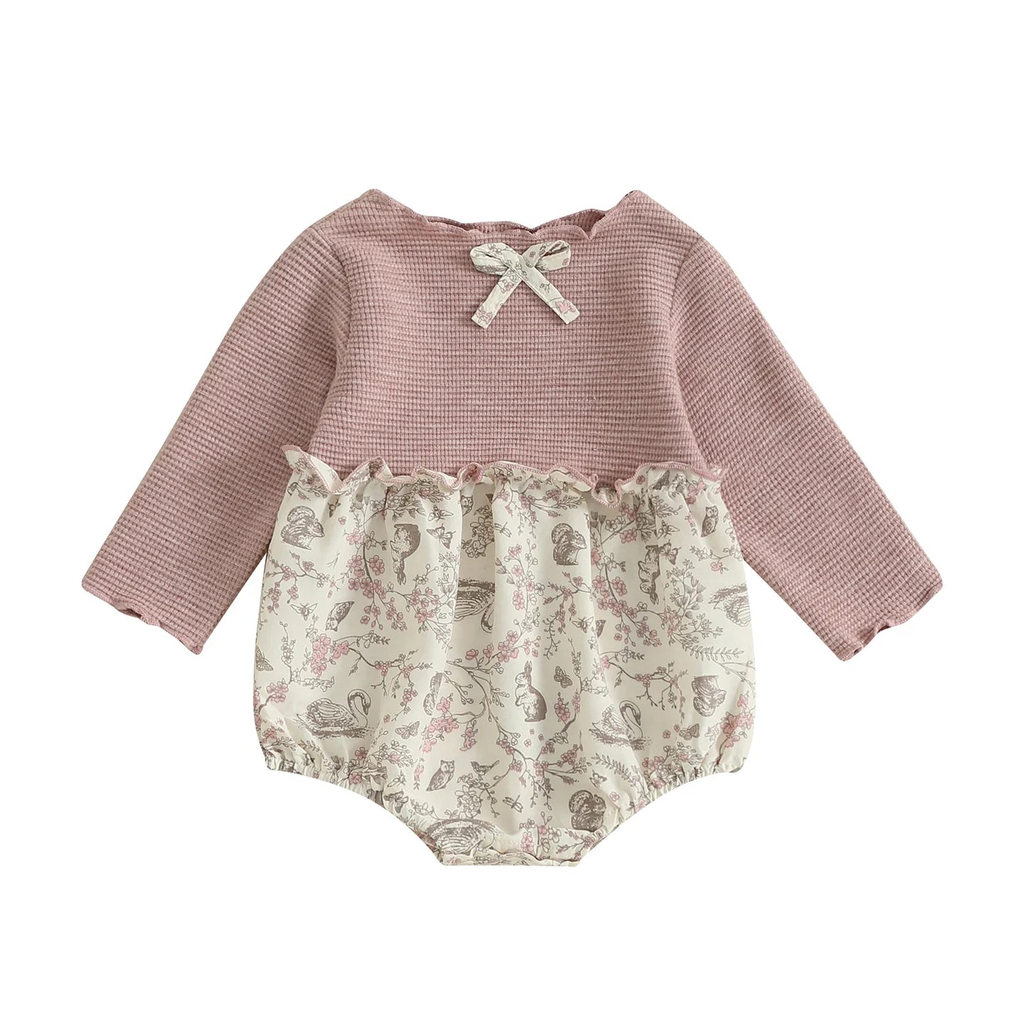 SPRING Kitted Top Romper