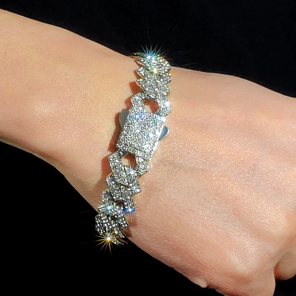 14MM Cuban Link Chain Bracelet