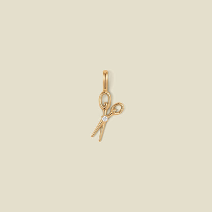 Scissors Charm