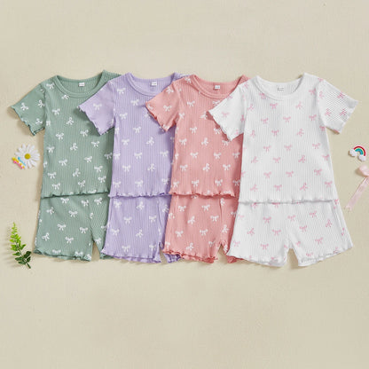 BOWTIES Ribbed Summer Outfit