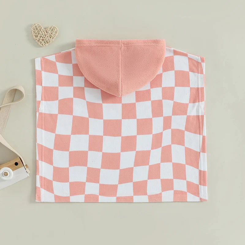 CHECKERS Beach Poncho