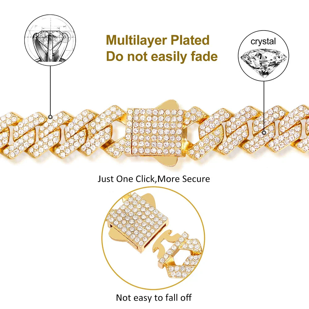14MM Cuban Link Chain Bracelet