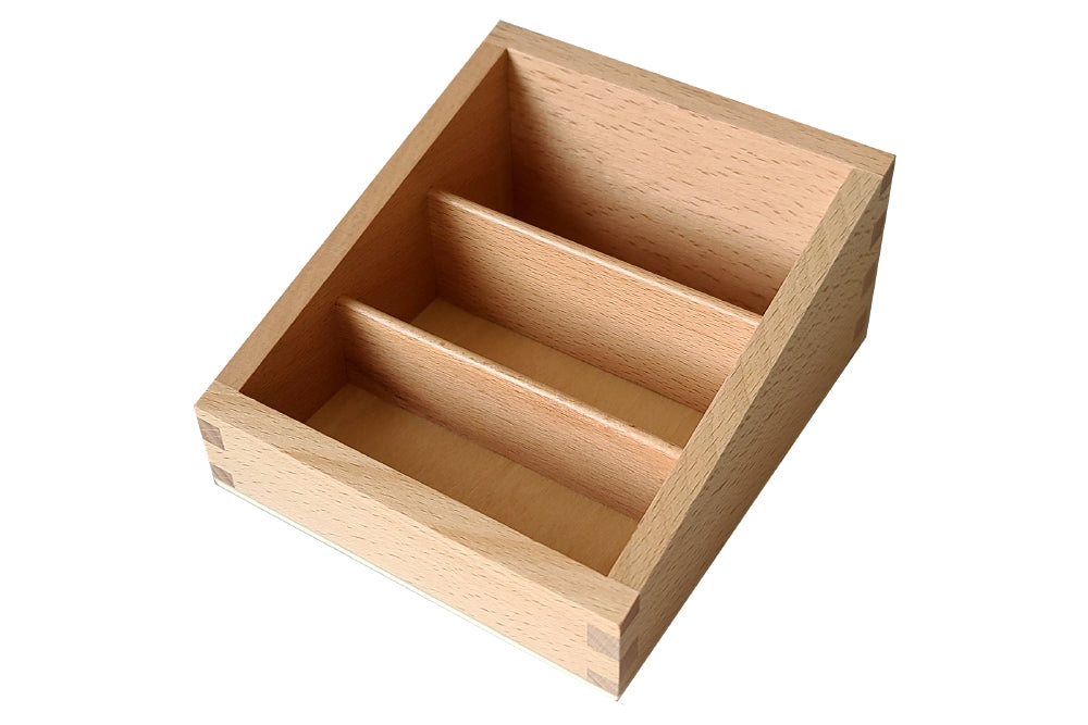 Wooden Card Holder for 3-Part Cards