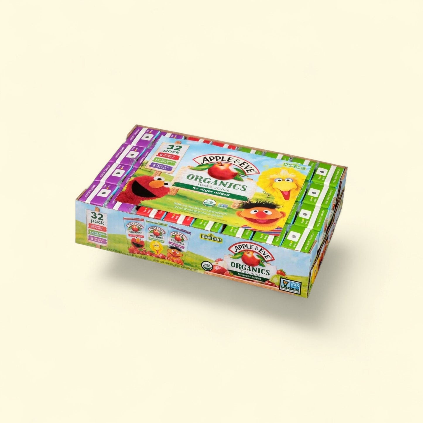 Apple & Eve Organic 100% Juice Variety Pack, 4.23 Fl. Oz., 32 Count
