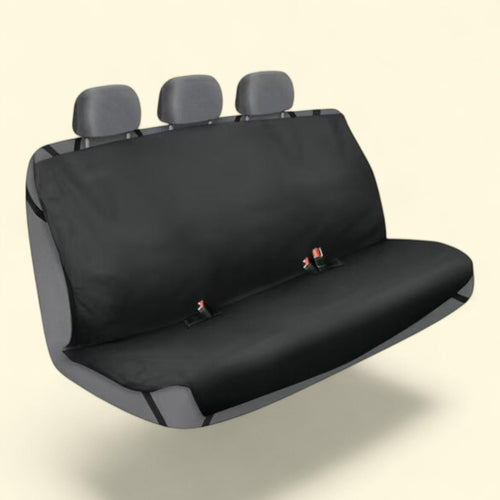 2Air Rear Bench Car Seat Cover, Black, 3801809, 1 count