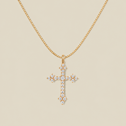 Vintage Cross Necklace