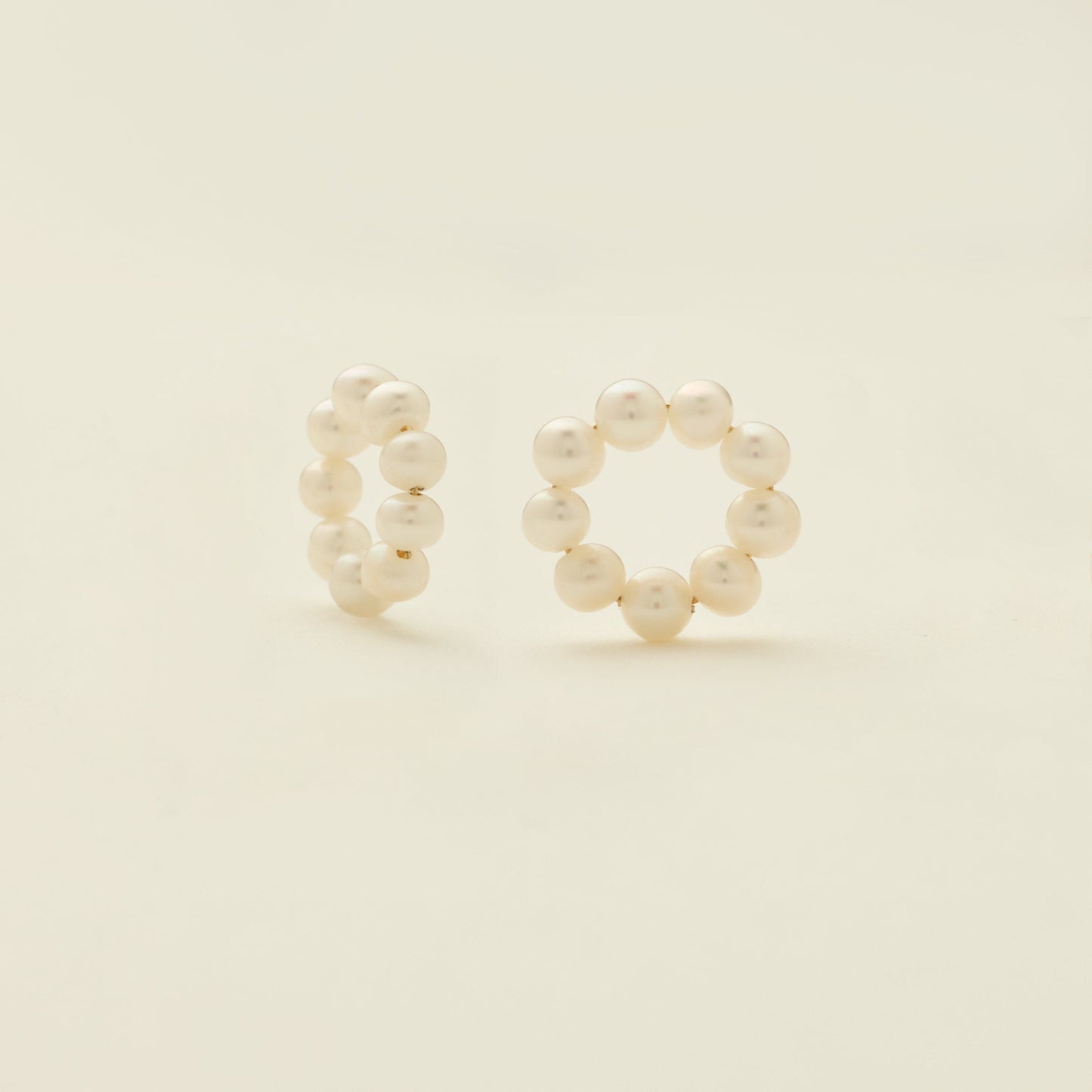 Add-On Pearl Halo Hooplets | Final Sale