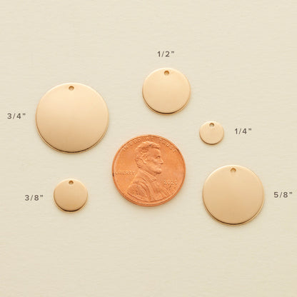 Pause Collection Disc Necklace