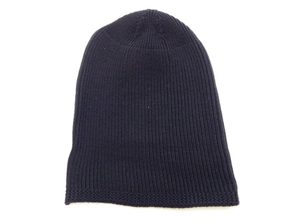 Buzz Rickson Men's U.S. Navy Watch Cap - 100% Wool Military Knit Hat - Made in Japan (BR02243 Navy Blue)
