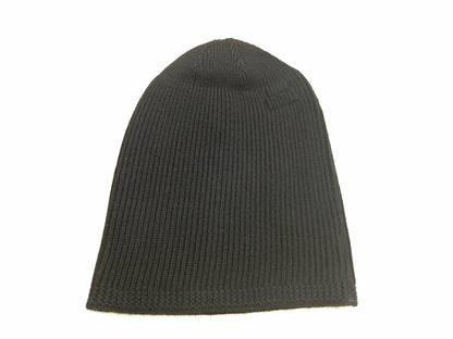 Buzz Rickson William Gibson Men's Plain Wool Knit Cap - U.S. Army Air Forces A-4 Model Reinterpreted in Black BR02272