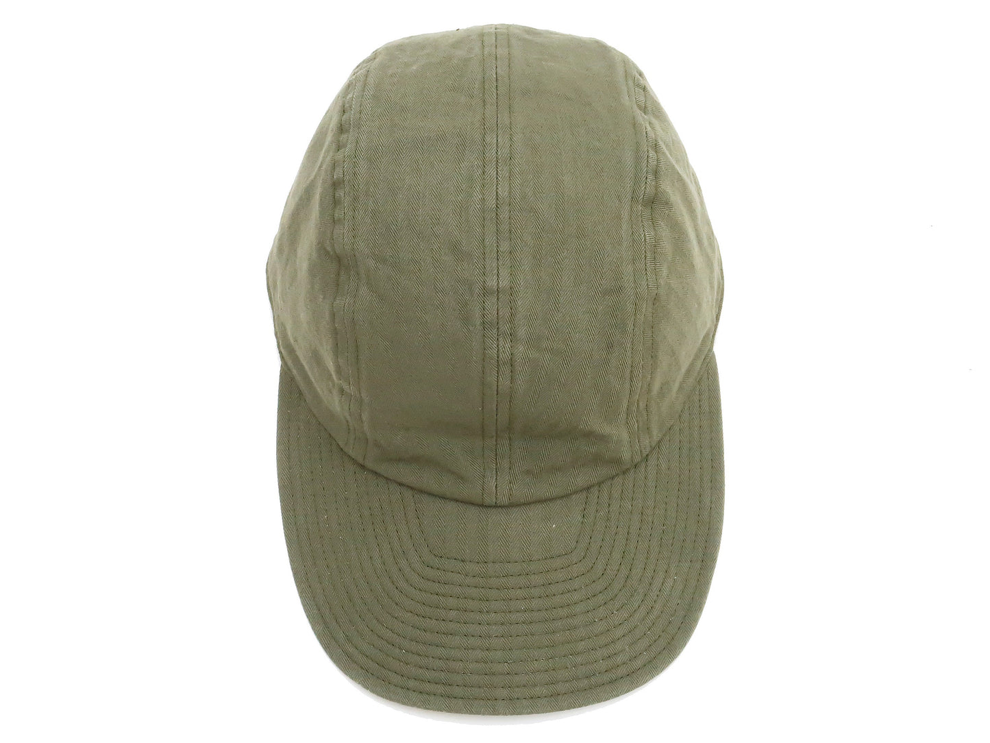 Buzz Rickson Cap Men's Casual Military Style HBT Herringbone Working Hat BR02714 Olive