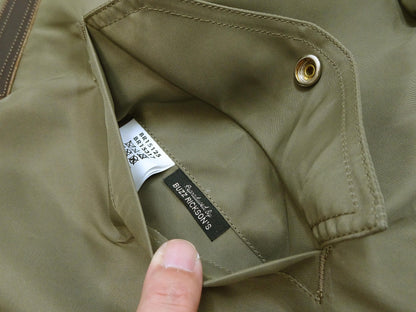 Buzz Rickson Jacket Men's L-2 Flight Jacket Plain Nylon Bomber Jacket L2 BR15125 Olive Drab