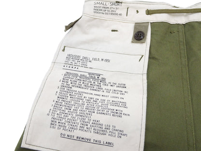 Buzz Rickson Baggy Cargo Pants Men's Reproduction of US Army Korean War M-1951 Field Trousers BR42529 Olive