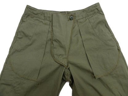 Buzz Rickson Men's Cargo Shorts - Reproduction of Civilian Reinterpretation of U.S. Army Vietnam Tropical Jungle Fatigue Trousers BR52550 Olive