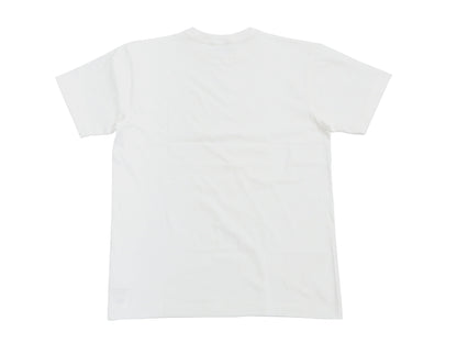 Buzz Rickson T-shirt Men's Plain T shirt Short Sleeve Loopwheel Tee BR78960 101 White