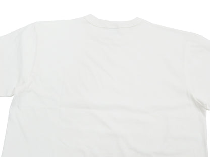 Buzz Rickson T-shirt Men's Plain T shirt Short Sleeve Loopwheel Tee BR78960 101 White