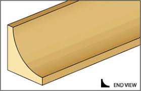 Basswood - Trim - Cove - 1/16"