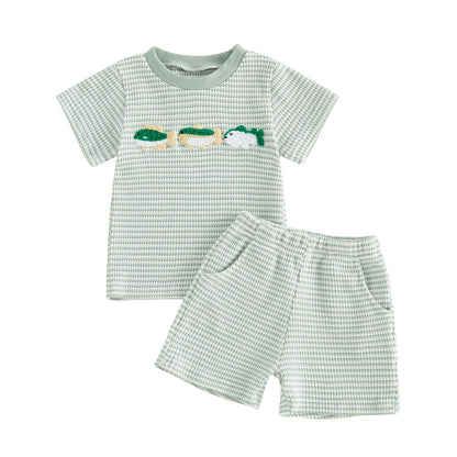 THREE LITTLE FISH Striped Outfit
