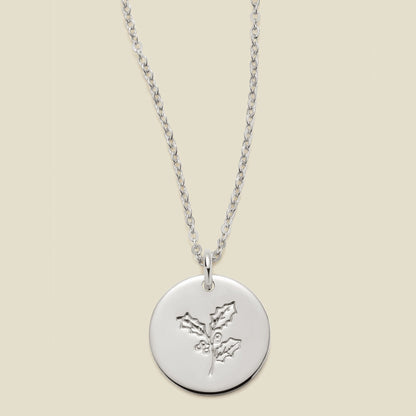 December Birth Flower Necklace
